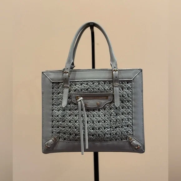 Balenciaga Leather Mini Papier 2way Bag - Picture 2 of 15